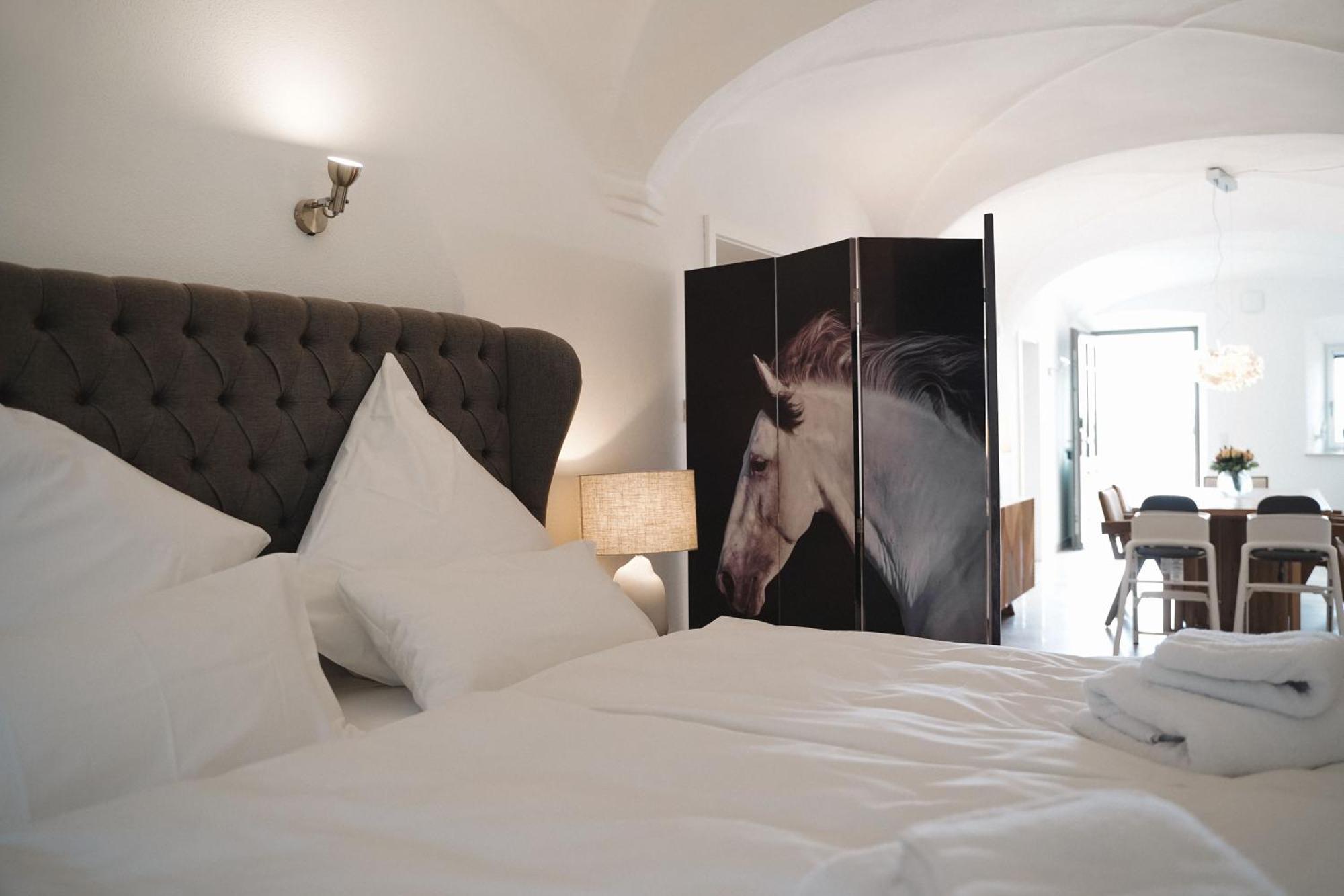 Black Horse Family Apartment - Barrierearm - Pfotenglueck - Familienzeit By Loewenherz Homes Stephanskirchen Buitenkant foto
